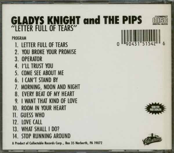 Letter Full Of Tears (CD)