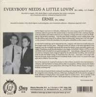 Vorschau: Everybody Needs A Little Lovin' - Ernie (7inch, 45rpm, PS) Vorschau: Everybody Needs A Little Lovin' - Ernie (7inch, 45rpm, PS)