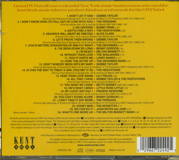 GWP - NYC - TCB (CD)