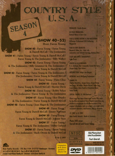 Season 4, (DVD) Country Style USA