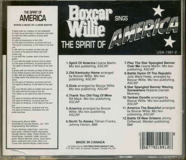 Spirit Of America (CD)