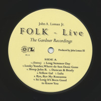 Vorschau: Folk-Live - The Gardner Recordings (LP, 180g Vinyl) Vorschau: Folk-Live - The Gardner Recordings (LP, 180g Vinyl)