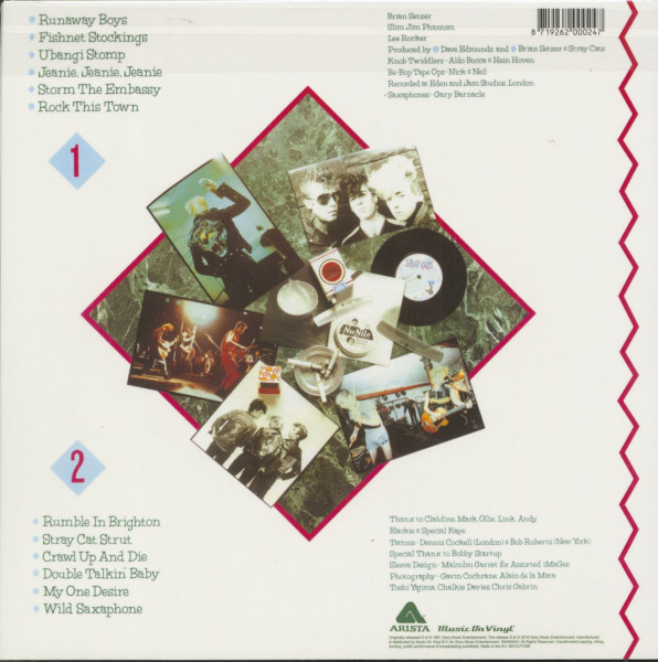Stray Cats (LP, 180 Gram Vinyl)