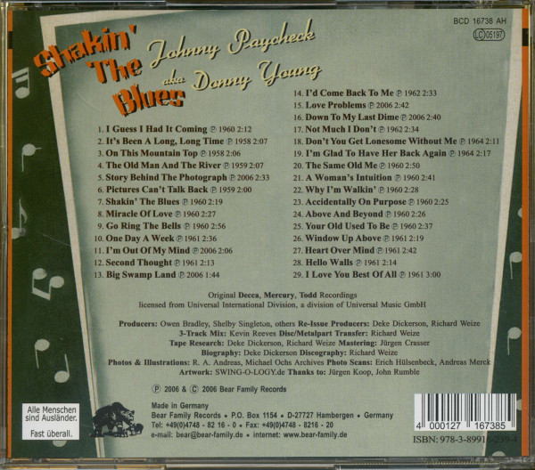 Shakin' The Blues (CD)