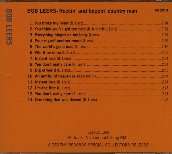 The Rockin' And Boppin' Country Man (CD)