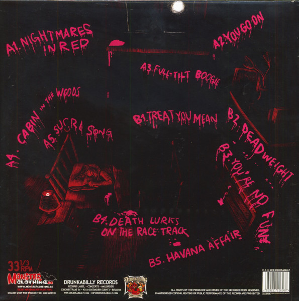 Nightmares In Red (LP & CD, Colored Vinyl, Ltd.)