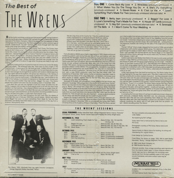 The Best Of The Wrens (LP)