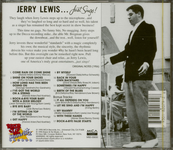 Just Sings (CD)