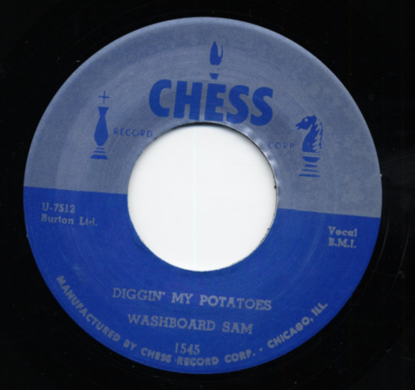 Diggin' My Potatoes b-w Bright Eyes 7inch, 45rpm