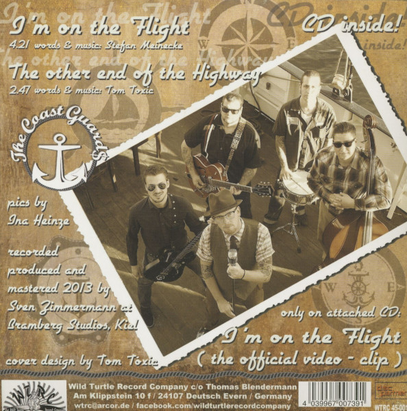 I'm On The Flight - The Other End Of The Highway (7inch, 45rpm & CD)