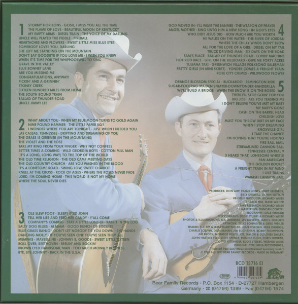 Bluegrass And More (5-CD Deluxe Box Set)