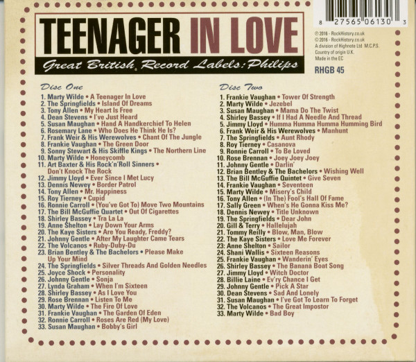 Teenager In Love - Great British Record Labels: Phillips (2-CD)