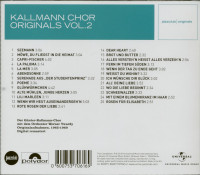 Vorschau: Kallmann Chor Originals Vol.2 (CD) Vorschau: Kallmann Chor Originals Vol.2 (CD)