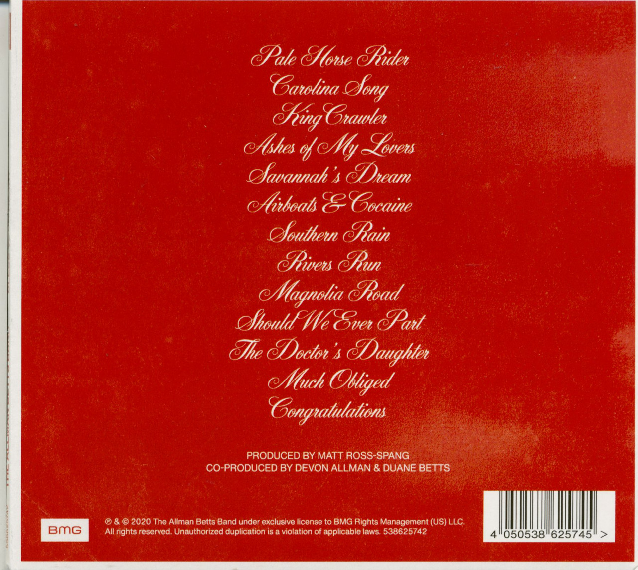 Allman Betts Band, The - Bless Your Heart (CD)