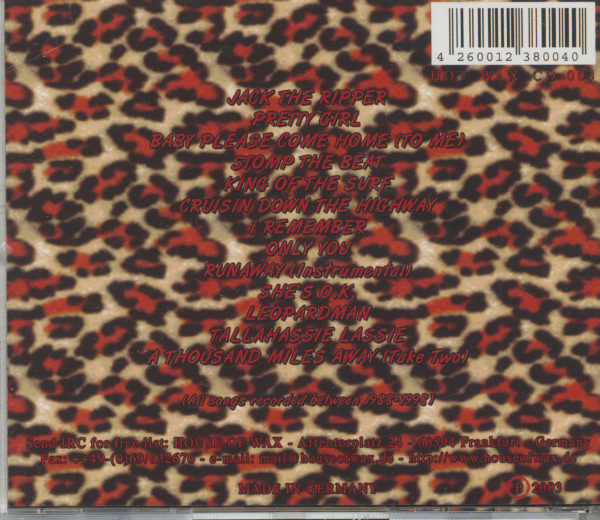 Leopardman (CD)