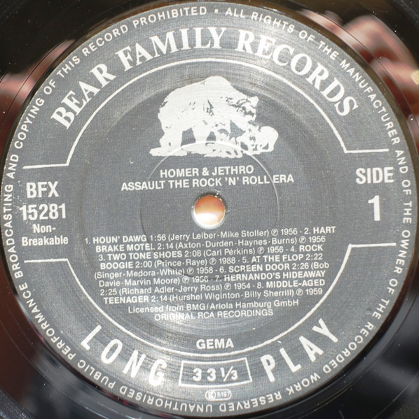 Assault The Rock And Roll Era (LP)