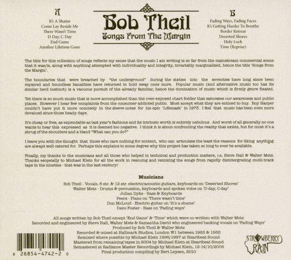 Songs From The Margin (CD)