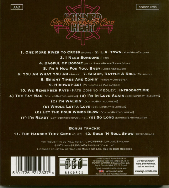 One More River To Cross (CD)
