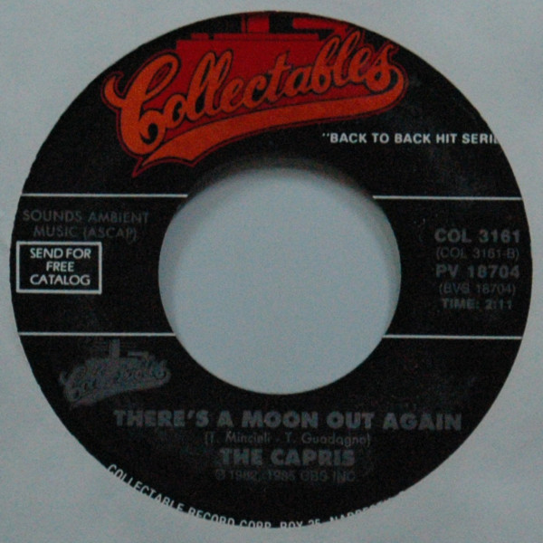 There's A Moon Out Again b-w Morse Code Of Love 7inch, 45rpm