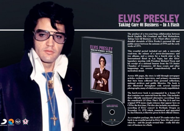 elvis presley bücher books taking care of business in a flash taking care of business cover