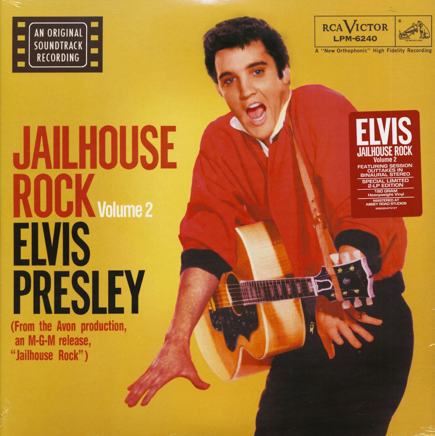 Elvis Presley LP: Jailhouse Rock Vol.2 (2-LP, 180g Viny, Ltd.) - Bear