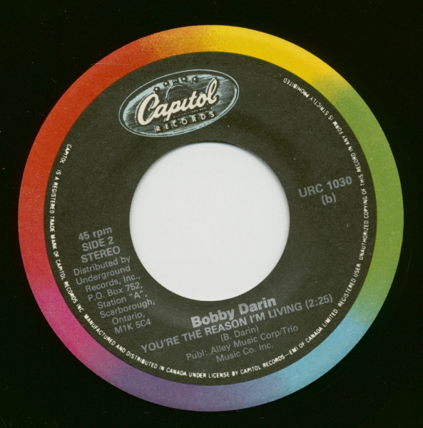 18 Yellow Roses - You´re The Reason I´m Living (7inch, 45rpm)