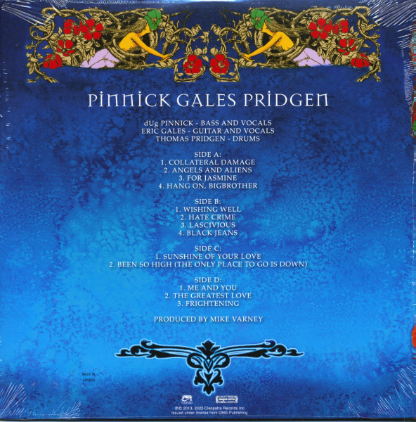 Pinnick - Gales - Pridgen (2-LP, colored Vinyl, Ltd.)