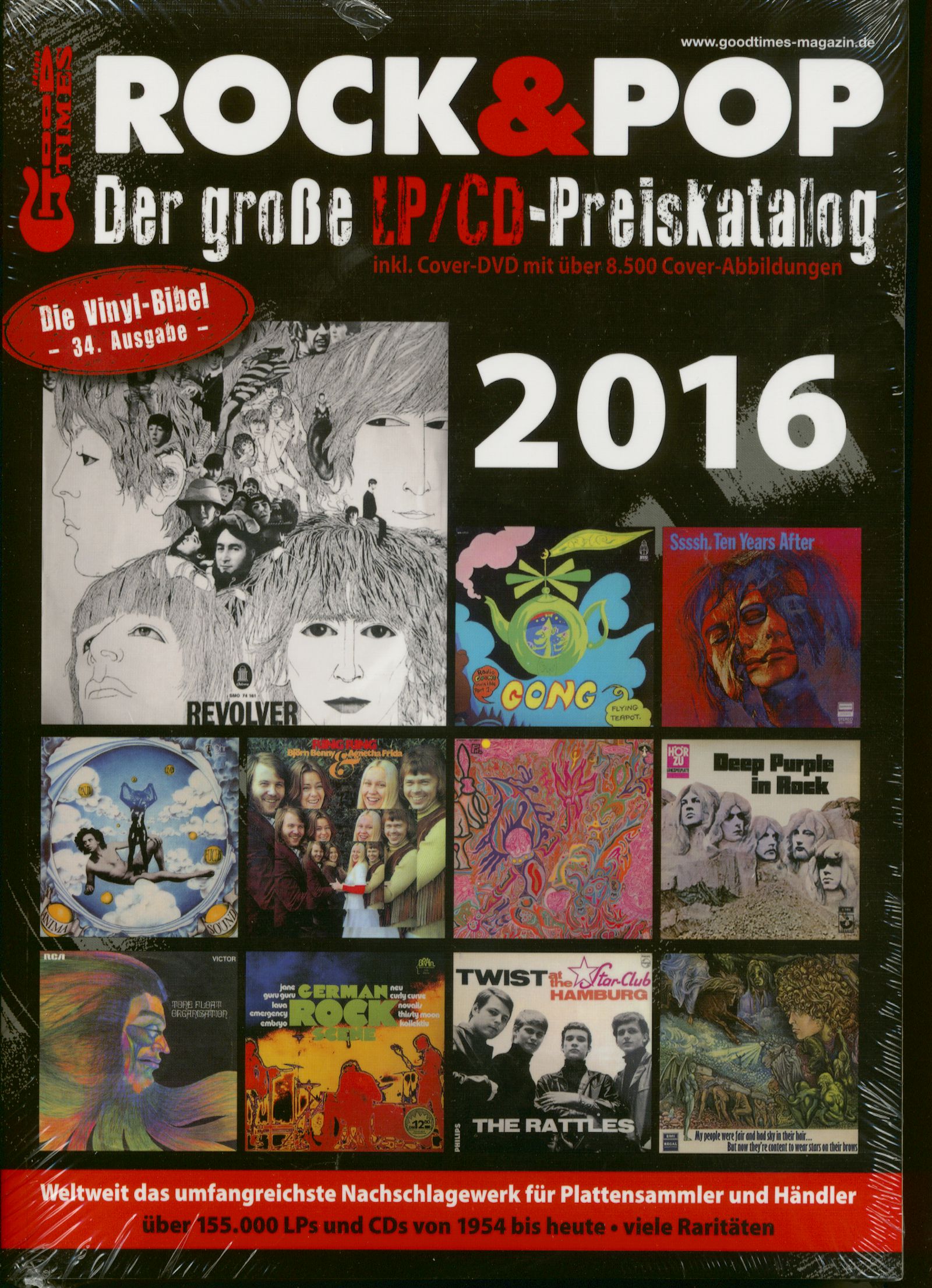 LP & CD Preiskatalog - 2016 Rock & Pop (inkl. DVD)