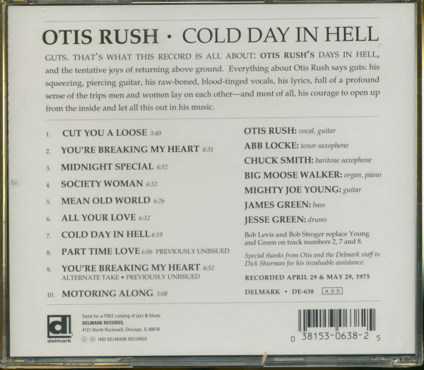Cold Day In Hell