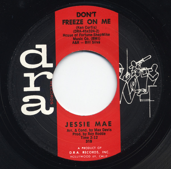 Don't Freeze On Me b-w It Might As Well Be Spring 7inch, 45rpm