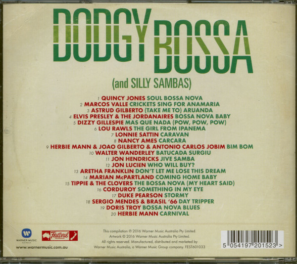 Dodgy Bossa (and Silly Sambas) (CD)