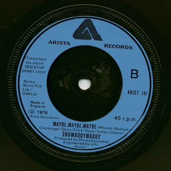 A Little Bit Of Soap - Maybe, Maybe, Maybe (7inch, 45rpm, SC)