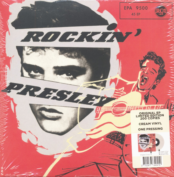 Rockin' Presley (Limited Edition) (Cream Vinyl) (7inch, EP, 45rpm) Rockin' Presley (Limited Edition) (Cream Vinyl) (7inch, EP, 45rpm)