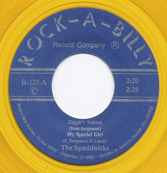 Ziggie's Saloon 7inch, 45rpm