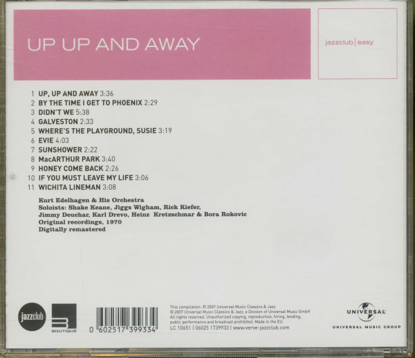 Up Up And Away - Jazzclub