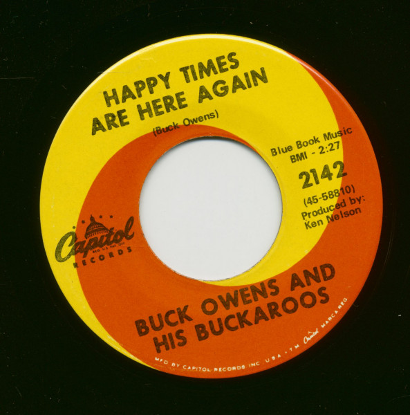 Sweet Rosie Jones - Happy Times Are Here Again (7inch, 45rpm)
