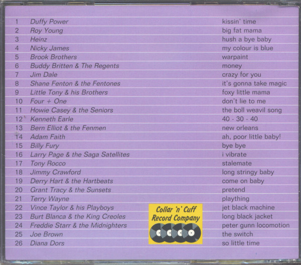 British Rock'n'Beat Vol.1 - A Tribute To Diana Dors (CD)