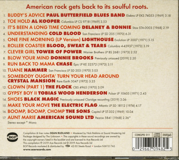Horn Rock & Funky Guitar Grooves 1968-1974 (CD)