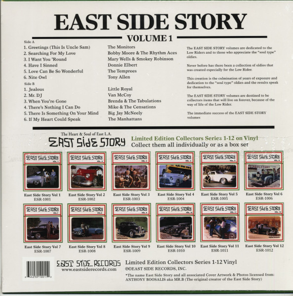 East Side Story Vol.1-12 (13-LP Box-Set, Ltd.)