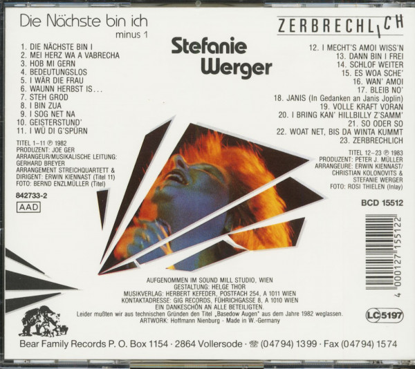 Die Nächste bin ich - minus 1 - Zerbrechlich