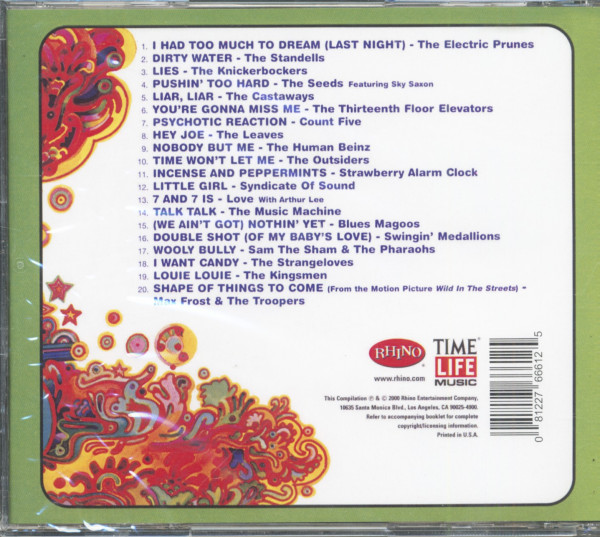 Nuggets From Nuggets: Choice Artyfacts From the First Psychedelic Era (CD)