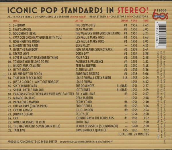 3. Bild von Various: Iconic Pop Standards In Stereo (CD)