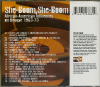 Vorschau: She-Boom, She-Boom - African-American Influences On Reggae 1963-73 (CD) Vorschau: She-Boom, She-Boom - African-American Influences On Reggae 1963-73 (CD)
