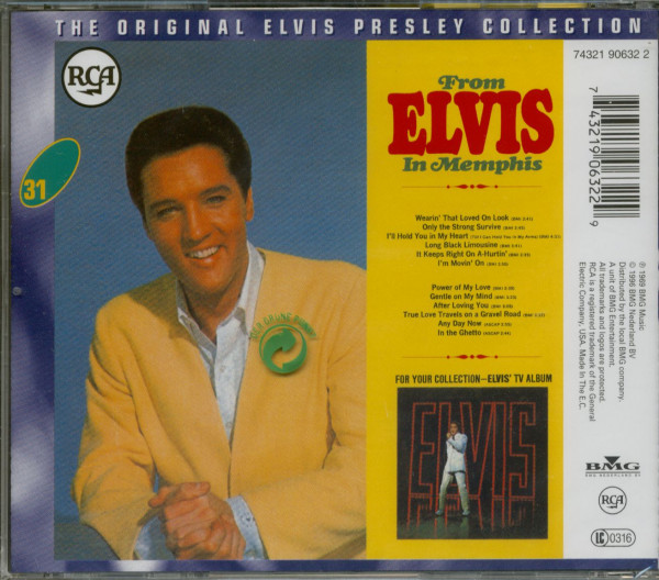 From Elvis In Memphis - The Original Collection #31 (CD)