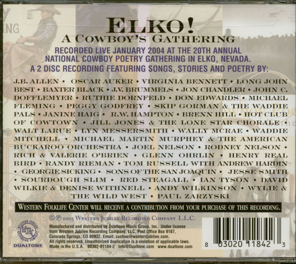 Elko! A Cowboys's Gathering (2-CD)