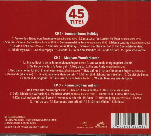 Electrola...Das ist Musik! G. G. Anderson (3-CD)
