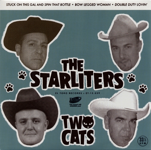 Starliters - Two Cats 45 - rpm, EP, PS, small center