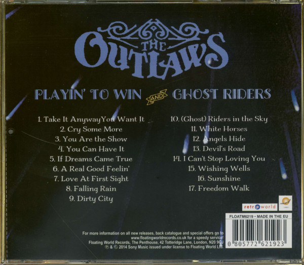 Playin' To Win & Ghost Riders (CD)