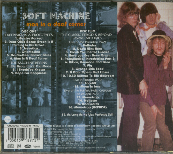 Man In A Deaf Corner - Anthology 1963-70 (CD)