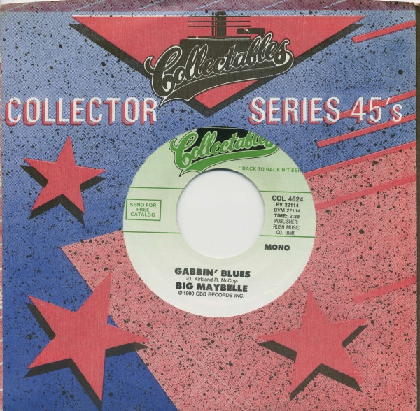 Ray Bryant Combo, The Madison Time - Big Maybelle, Gabbin' Blues (7inch, 45rpm, BC, CS)